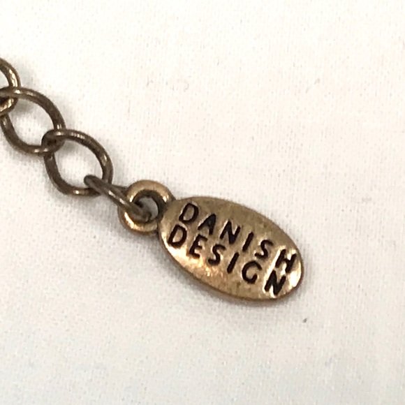 VTG Pilgrim Danish Design Stone Collar Necklace - Picture 5 of 7